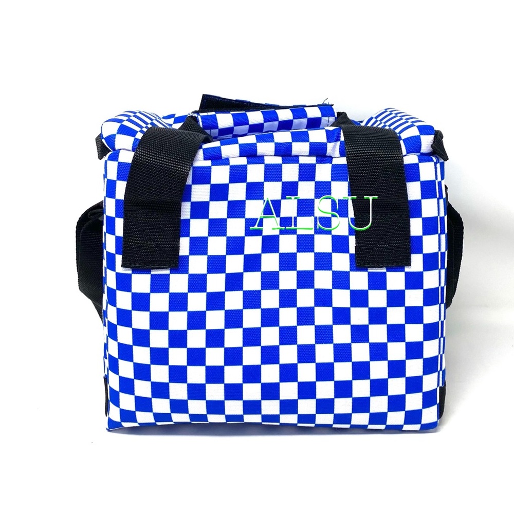 VANS VUSO Cooler Checkerboard Blue White - Picture 7 of 12